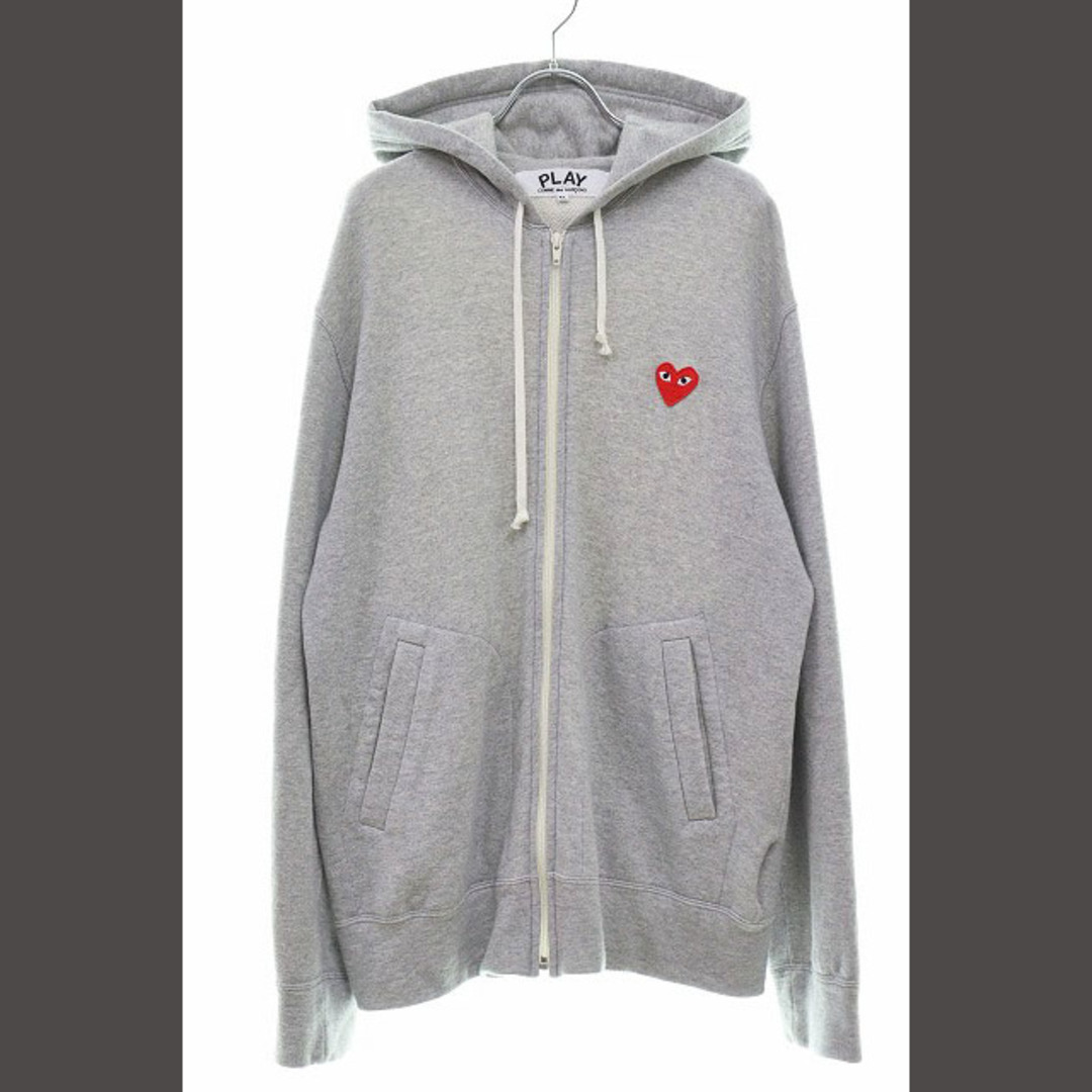 PLAY COMME des GARCONS ジップ パーカー XLサイズの通販 by PLAY COMME des GARCONS ジップ パーカー XLサイズの通販 by