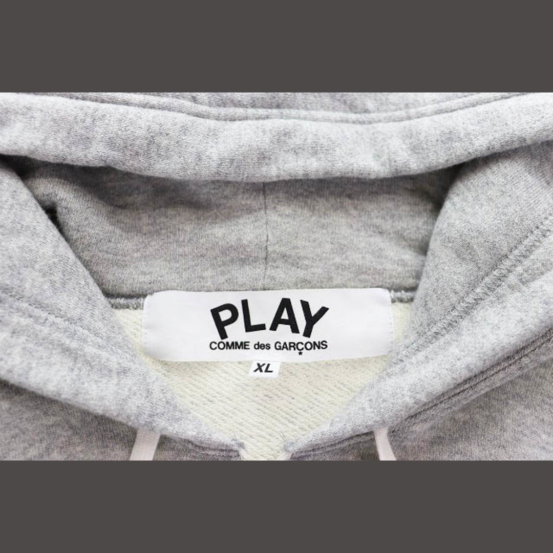 PLAY COMME des GARCONS ジップ パーカー XLサイズの通販 by PLAY COMME des GARCONS ジップ パーカー XLサイズの通販 by