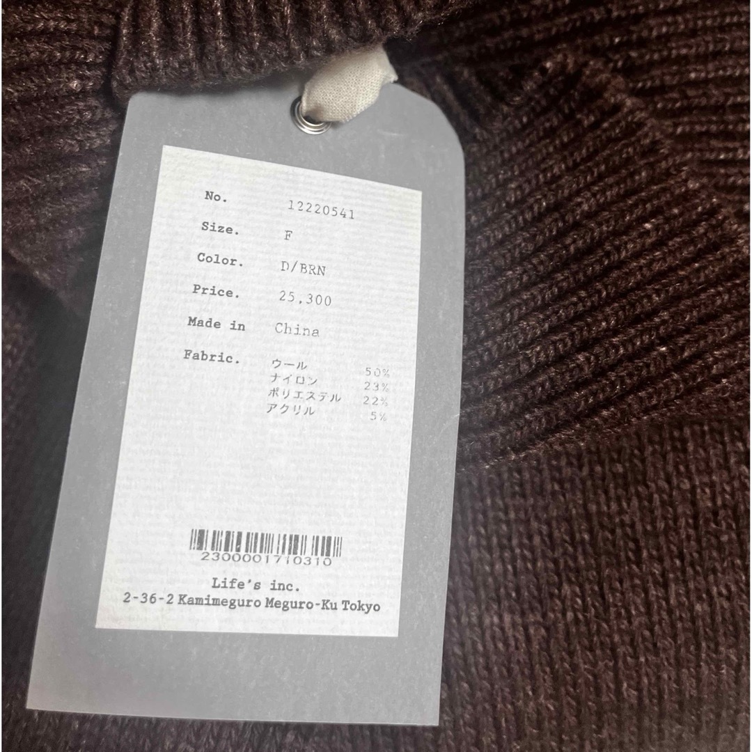 TODAYFUL - 新品♡ TODAYFUL Lambwool Turtle Stole ブラウンの TODAYFUL - 新品♡ TODAYFUL Lambwool Turtle Stole ブラウンの
