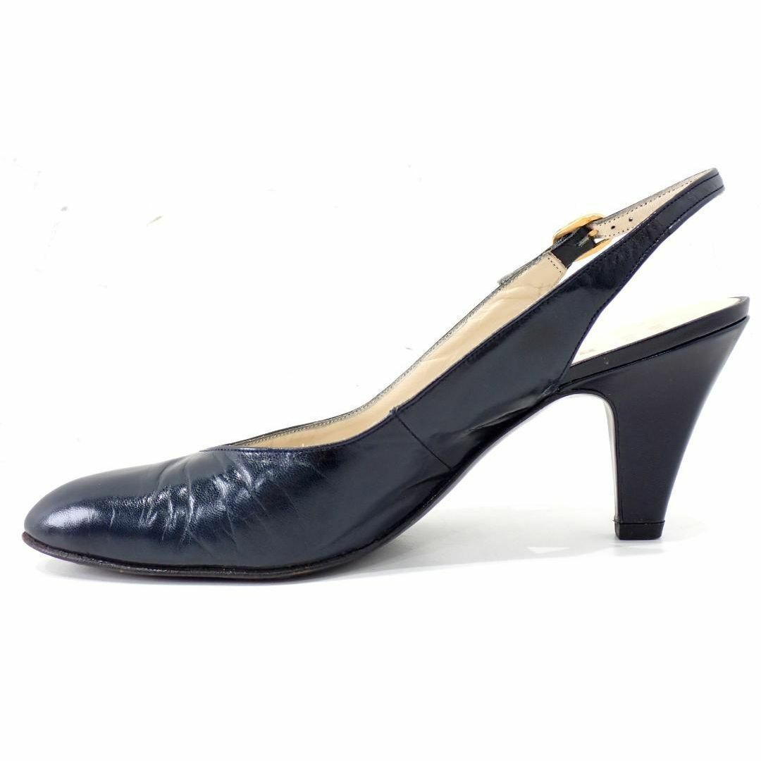 Bally バリー レザー パンプス 21/2 ネイビー ハイヒール Bally バリー レザー パンプス 21/2 ネイビー ハイヒール