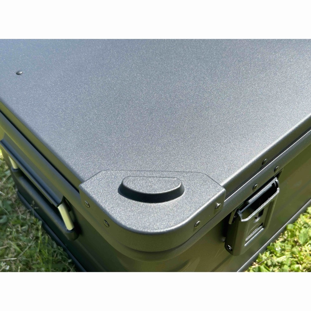 ☆マットブラック☆スタッキング アルミ コンテナボックス☆30L ☆マットブラック☆スタッキング アルミ コンテナボックス☆30L