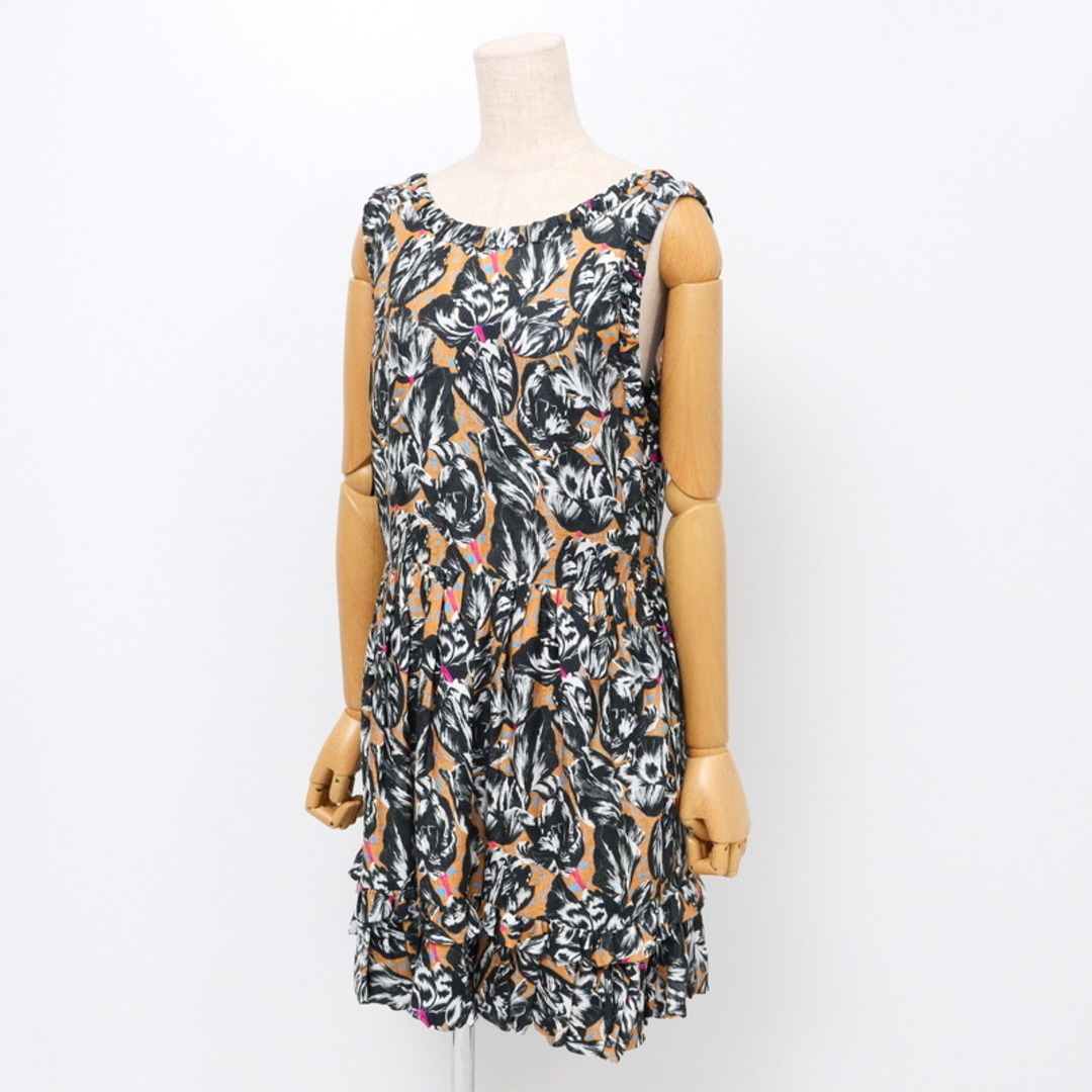 MISSONI - ■美品■Missoni ミッソーニ ワンピース サイズ40 総柄 ノースリーブワンピース インナーキャミソール付き イタリア製 ブランド古着【中古】20240708/RA0233