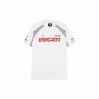 シュプリーム(Supreme)のS Supreme Ducati Soccer Jersey White(Tシャツ/カットソー(半袖/袖なし))