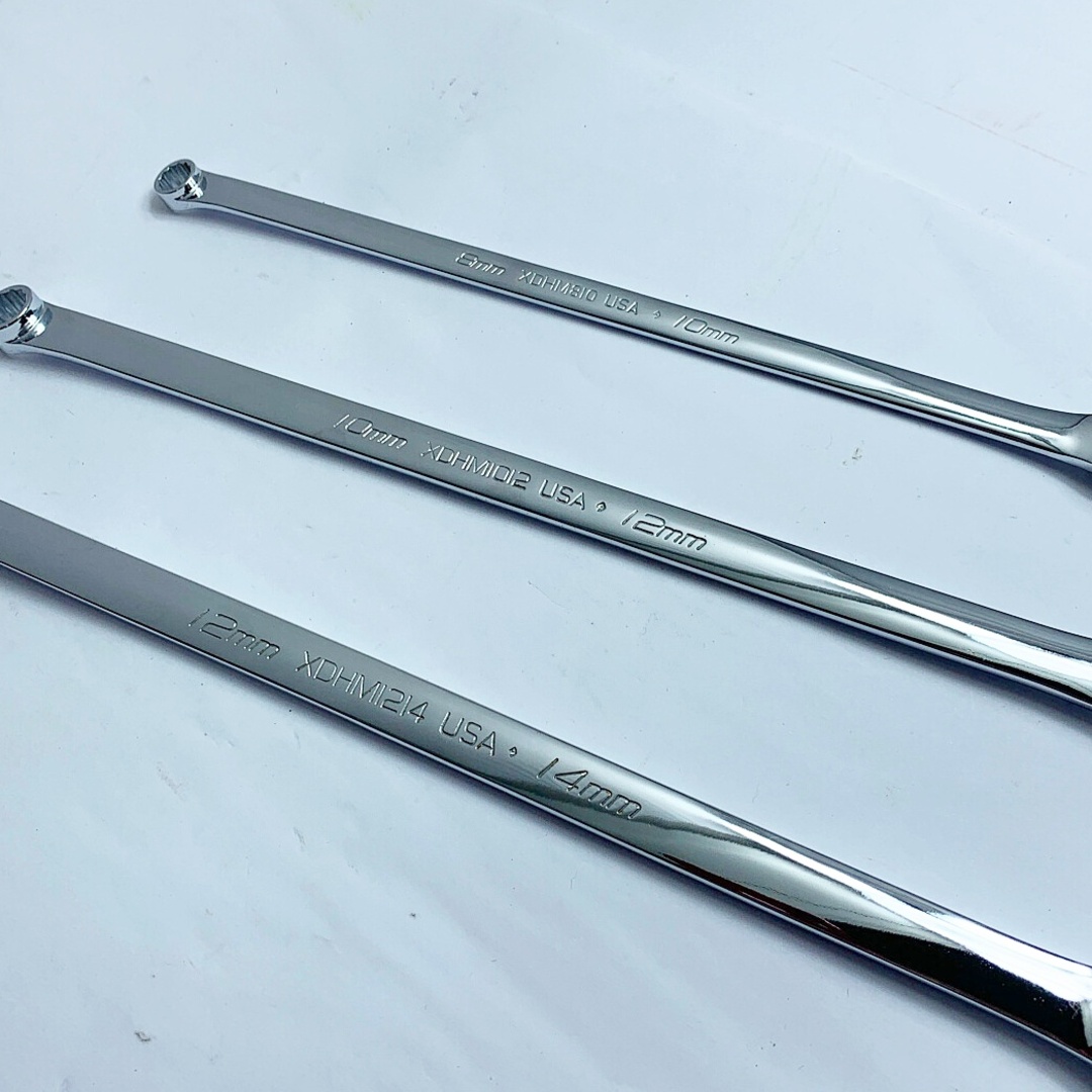 ♭♭Snap-on スナップオン メガネレンチ 3本セット XDHM1214 ♭♭Snap-on スナップオン メガネレンチ 3本セット XDHM1214