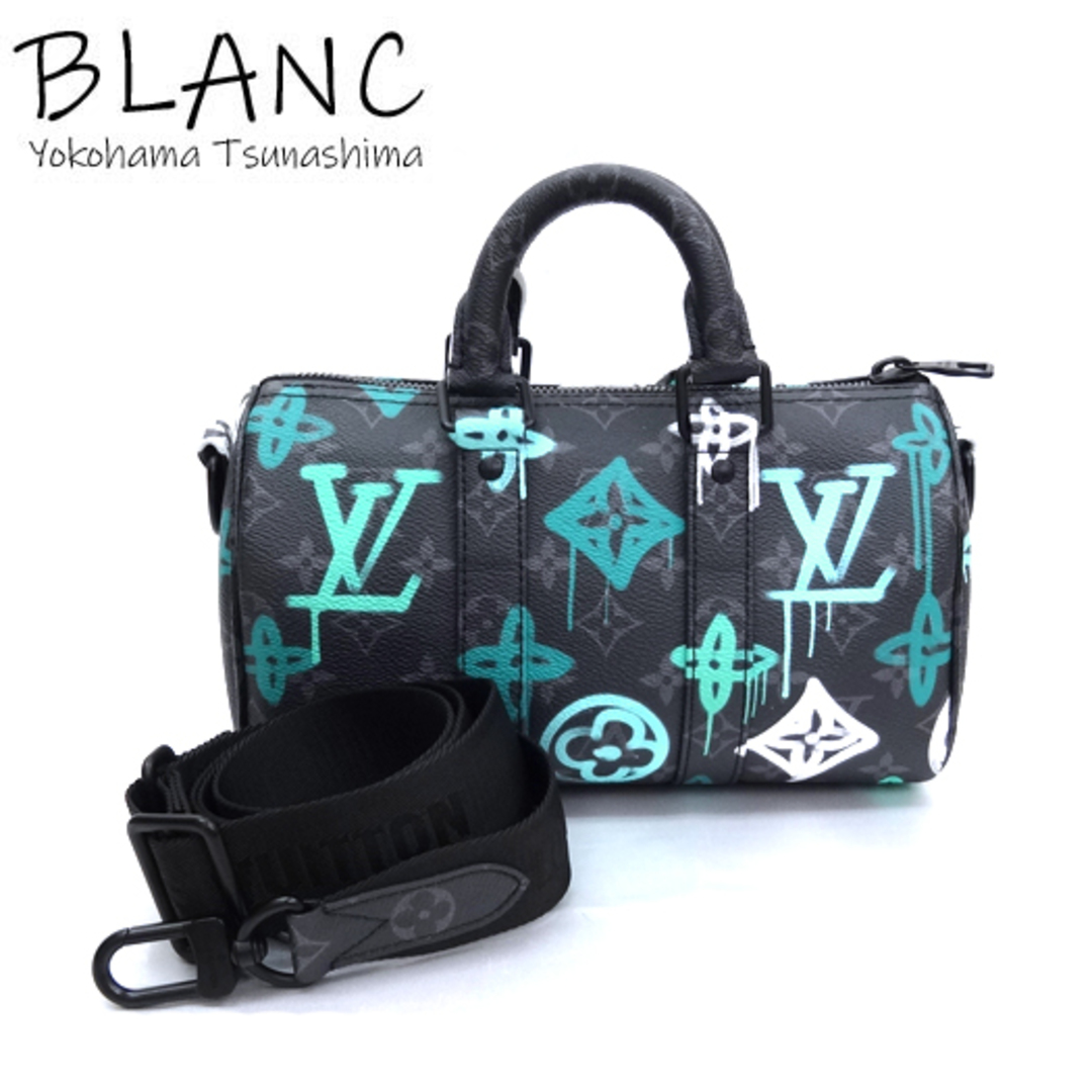 LOUIS VUITTON - ルイヴィトン キーポル バンドリエール 25 LV LOUIS VUITTON - ルイヴィトン キーポル バンドリエール 25 LV