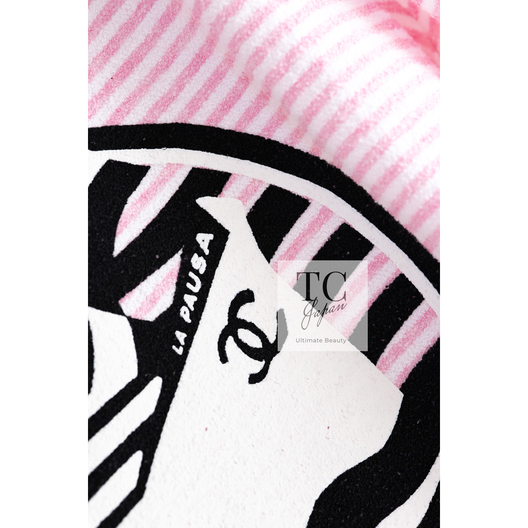 CHANEL☆シャネル☆LA PAUSAボーダーTシャツ CHANEL☆シャネル☆LA PAUSAボーダーTシャツ