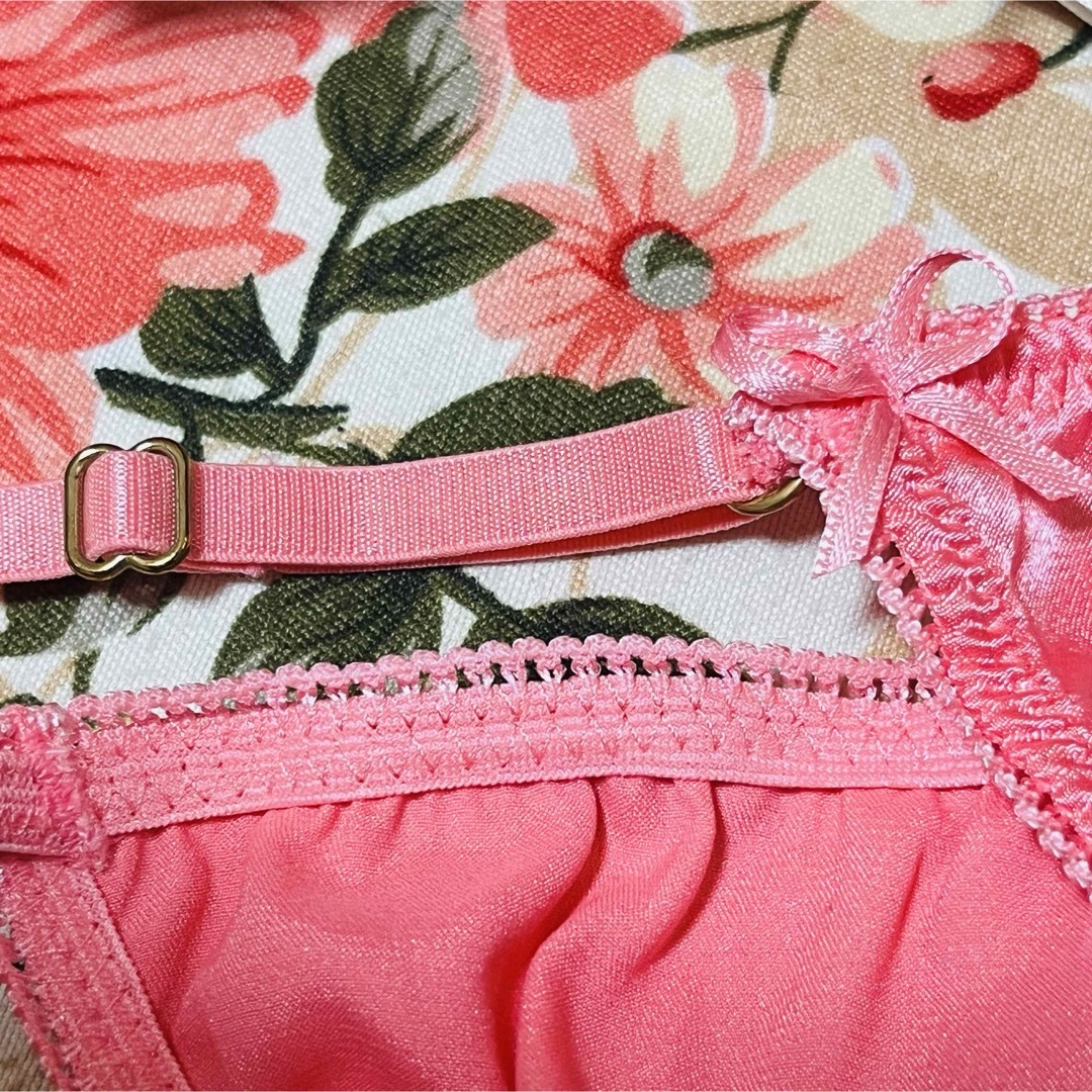 ☆Ravijour☆サテンブラショーツ☆フルバックパンツ☆ミニリボン ☆Ravijour☆サテンブラショーツ☆フルバックパンツ☆ミニリボン