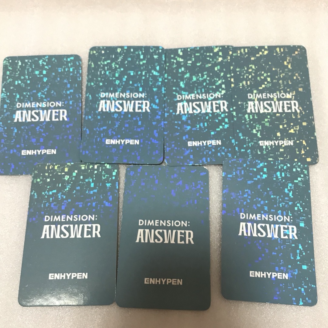 当選品 ひかり ◇ ENHYPEN【DIMENSION ANSWER】ラキドロ ソンフン 当選品 ひかり ◇ ENHYPEN【DIMENSION ANSWER】ラキドロ ソンフン