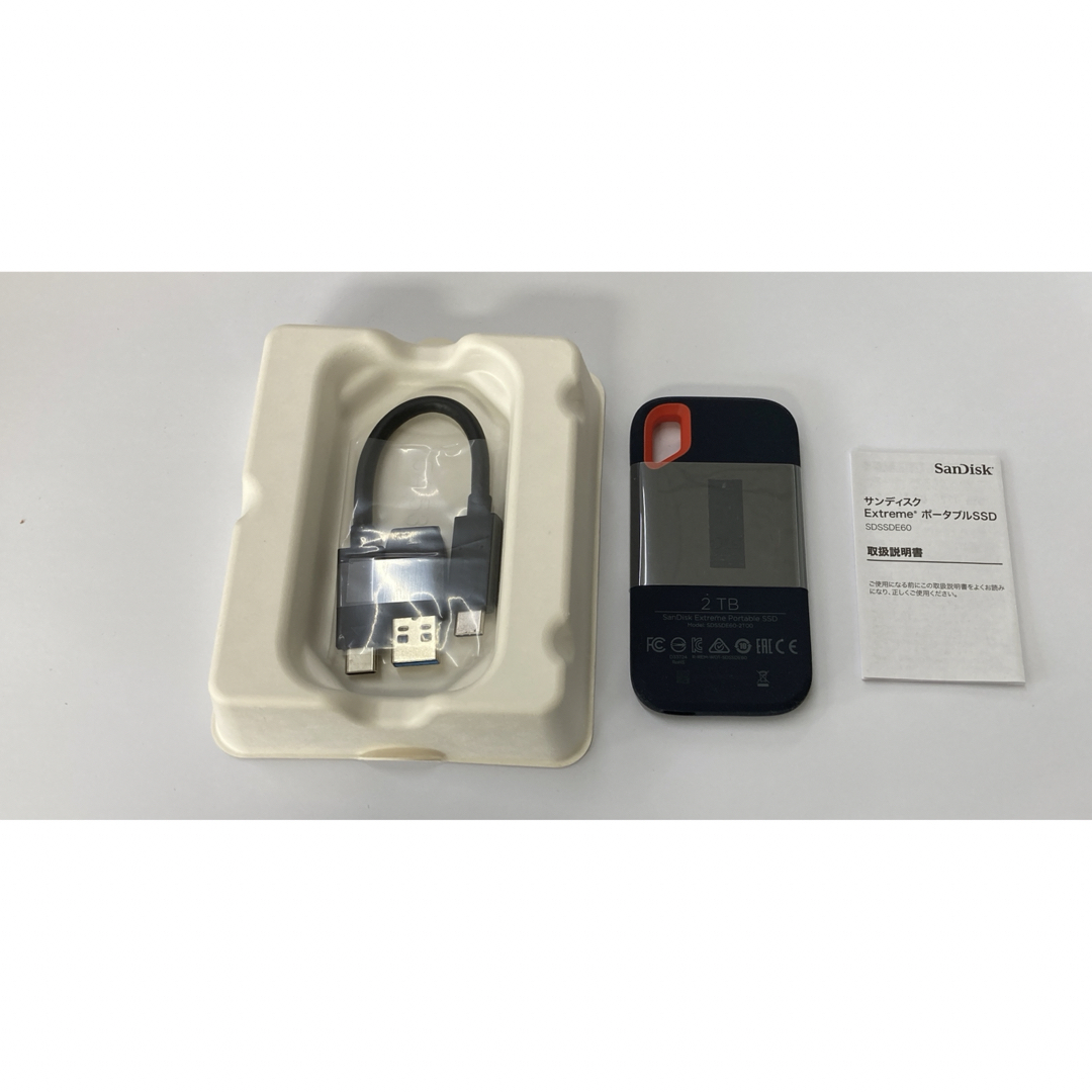 SanDisk SSD 2TB SDSSDE60-2T00-GH25 未使用品 SanDisk SSD 2TB SDSSDE60-2T00-GH25 未使用品