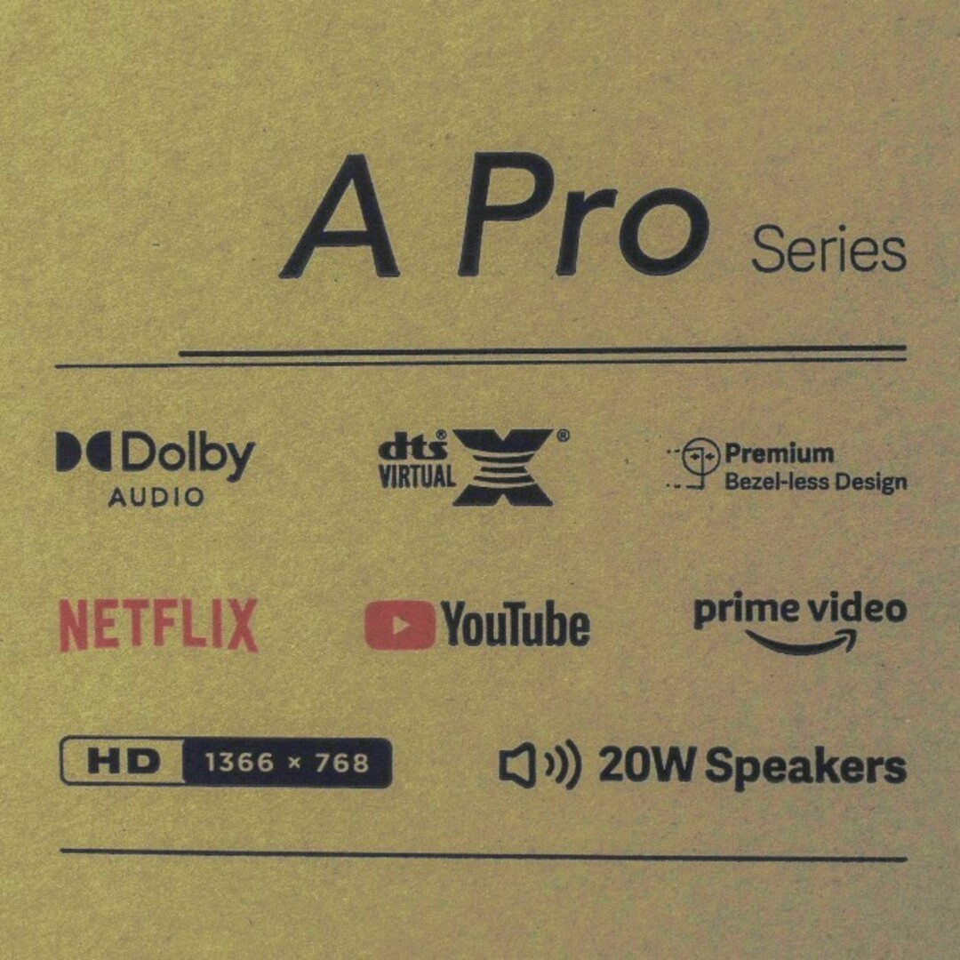 新品未開封 Xiaomi TV A Pro32インチ チューナーレステレビ 新品未開封 Xiaomi TV A Pro32インチ チューナーレステレビ