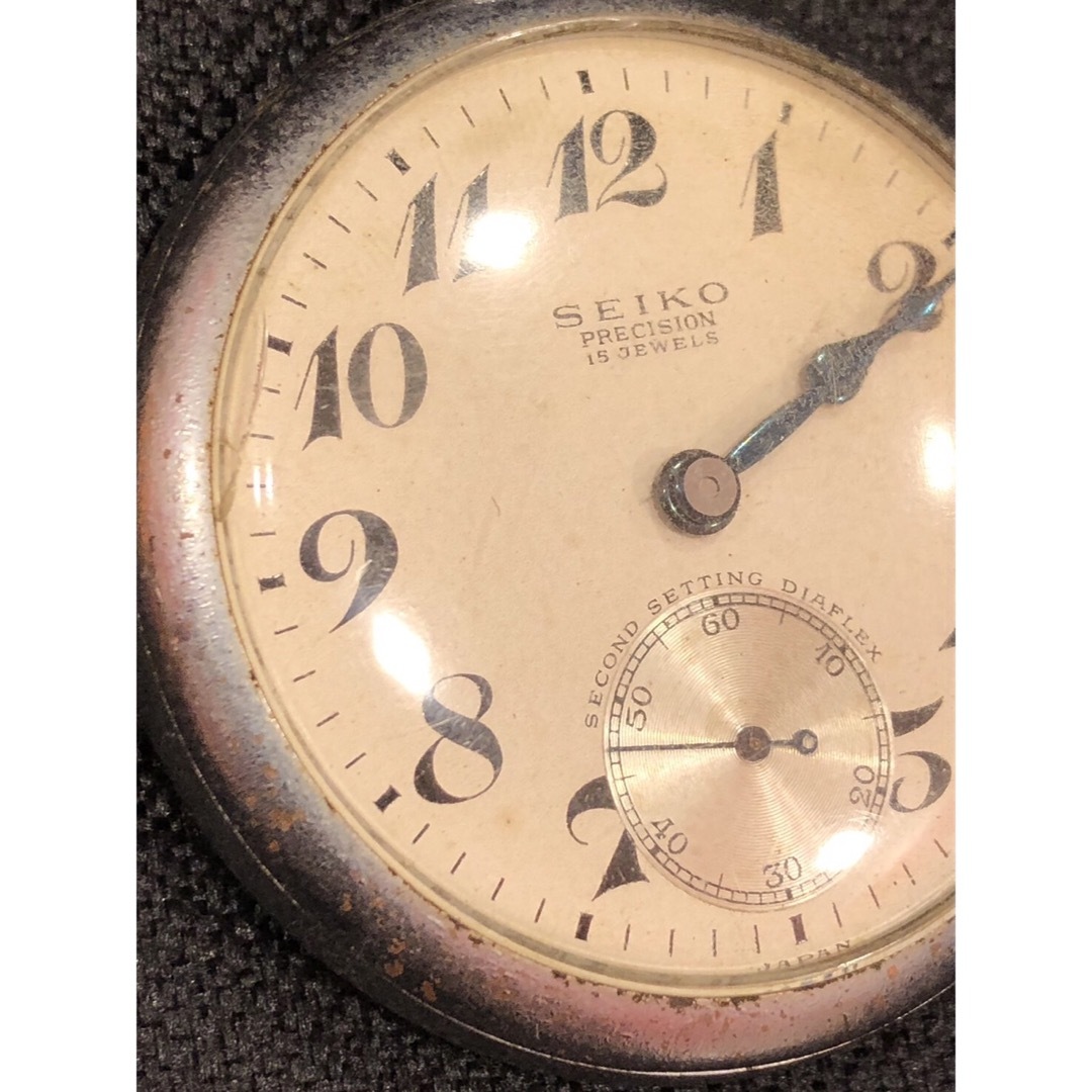 ▽19セイコー SEIKO 懐中時計 昭和36年 手巻き 国鉄 中部支社 希少 ▽19セイコー SEIKO 懐中時計 昭和36年 手巻き 国鉄 中部支社 希少