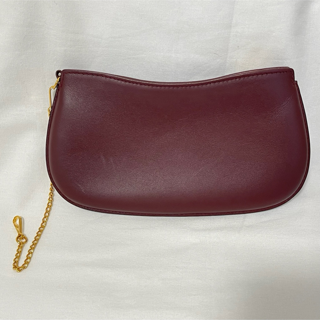 Cartier マストライン ポーチ 小物入れ レザー ボルドー 化粧ポーチ Cartier マストライン ポーチ 小物入れ レザー ボルドー 化粧ポーチ