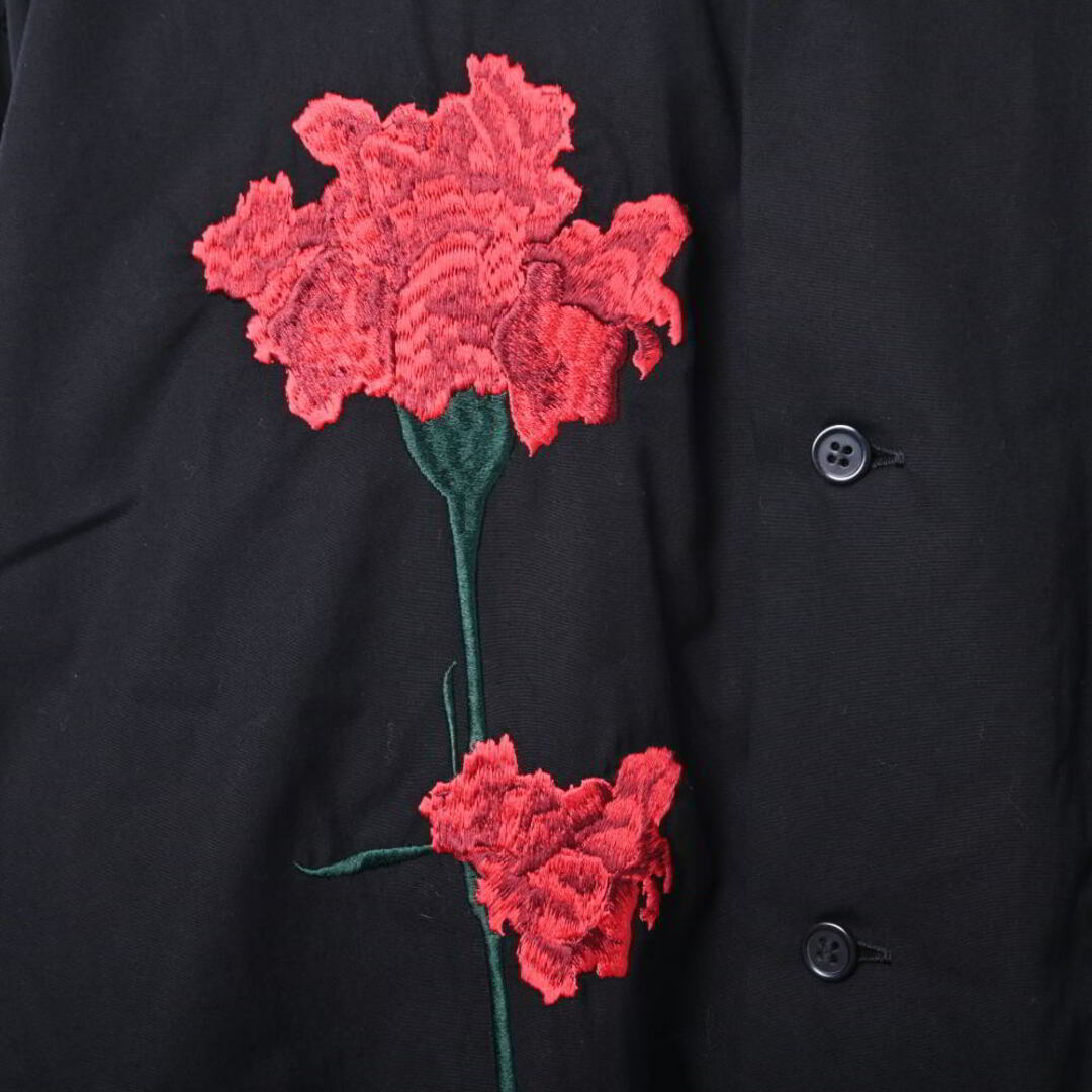 Yohji Yamamoto - Yohji Yamamoto B 花刺繍 シャツの通販 by Yohji Yamamoto - Yohji Yamamoto B 花刺繍 シャツの通販 by