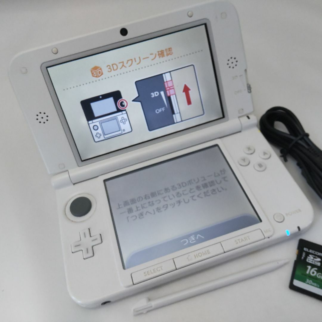 ニンテンドー3DS - 安心の整備済み！◆任天堂3DSLL 中古◆どうぶつの森カラー◆67