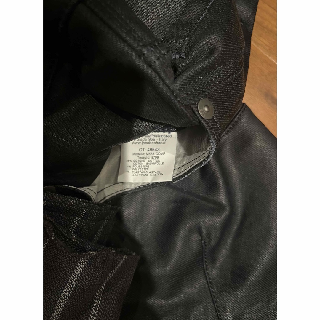 約10万・新品・希少】 コーティング JACOB COHEN パンツ 約10万・新品・希少】 コーティング JACOB COHEN パンツ