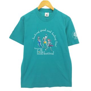 フルーツオブザルーム(FRUIT OF THE LOOM)の古着 90年代 フルーツオブザルーム FRUIT OF THE LOOM バンドTシャツ バンT カナダ製 メンズM相当 ヴィンテージ /eaa465962(Tシャツ/カットソー(半袖/袖なし))