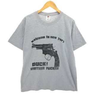 フルーツオブザルーム(FRUIT OF THE LOOM)の古着 フルーツオブザルーム FRUIT OF THE LOOM プリントTシャツ メンズL相当 /eaa456477(Tシャツ/カットソー(半袖/袖なし))