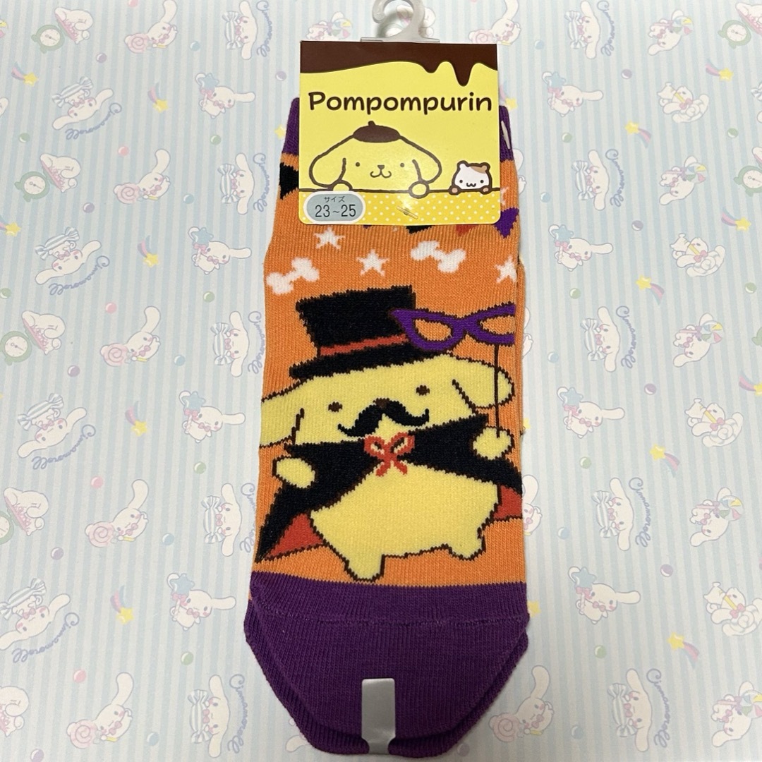 ポムポムプリン(ポムポムプリン)のポムポムプリン 靴下 レディースのレッグウェア(ソックス)の商品写真