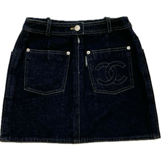 CHANEL コットンスカート 値下げ️ CHANEL コットンスカート 値下げ️