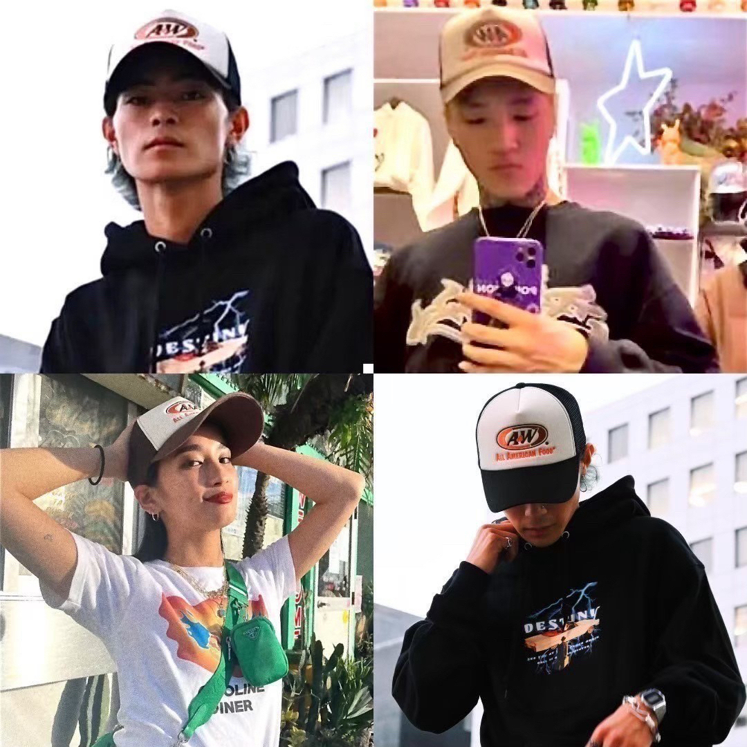 山田蓮メッシュキャップ 山田蓮メッシュキャップ
