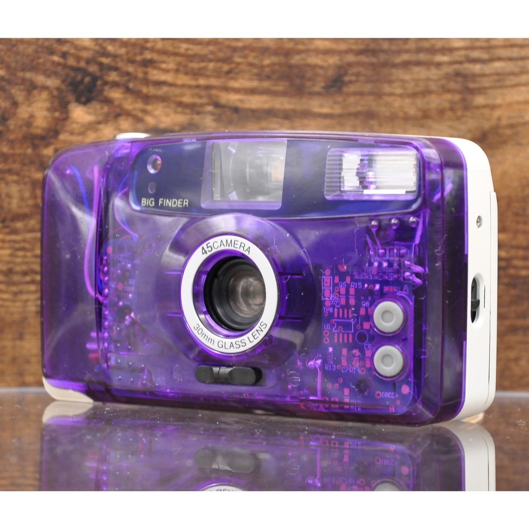 フィルムカメラ 45camera 希少スケルトン動作品の通販 by うん フィルムカメラ 45camera 希少スケルトン動作品の通販 by うん