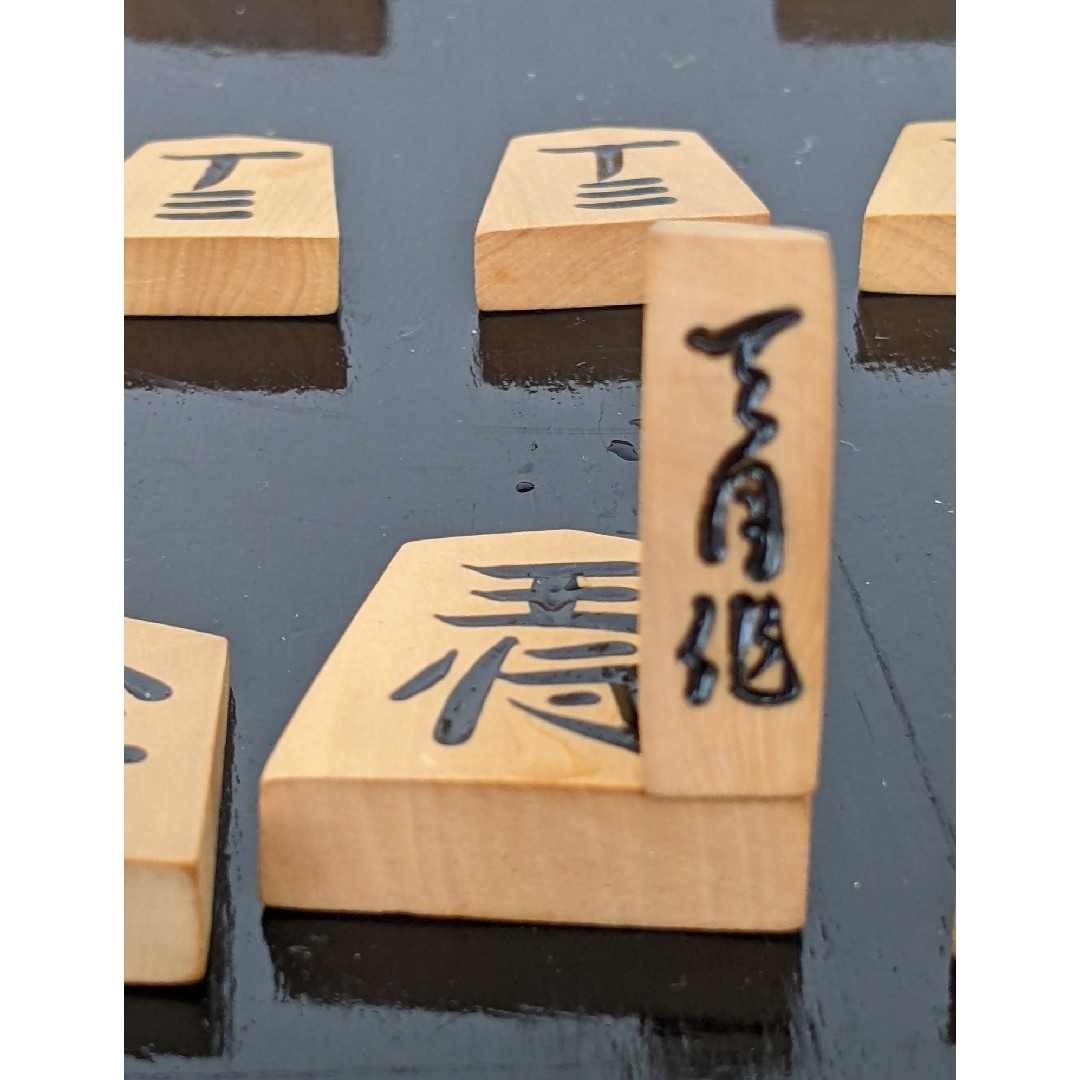 天月作 天童特産 将棋駒 黄楊桐箱付 その他 天月作 天童特産 将棋駒 黄楊桐箱付 その他