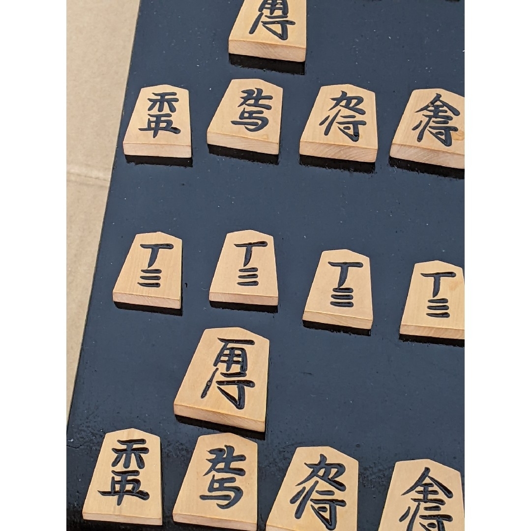 天月作 天童特産 将棋駒 黄楊桐箱付 その他 天月作 天童特産 将棋駒 黄楊桐箱付 その他