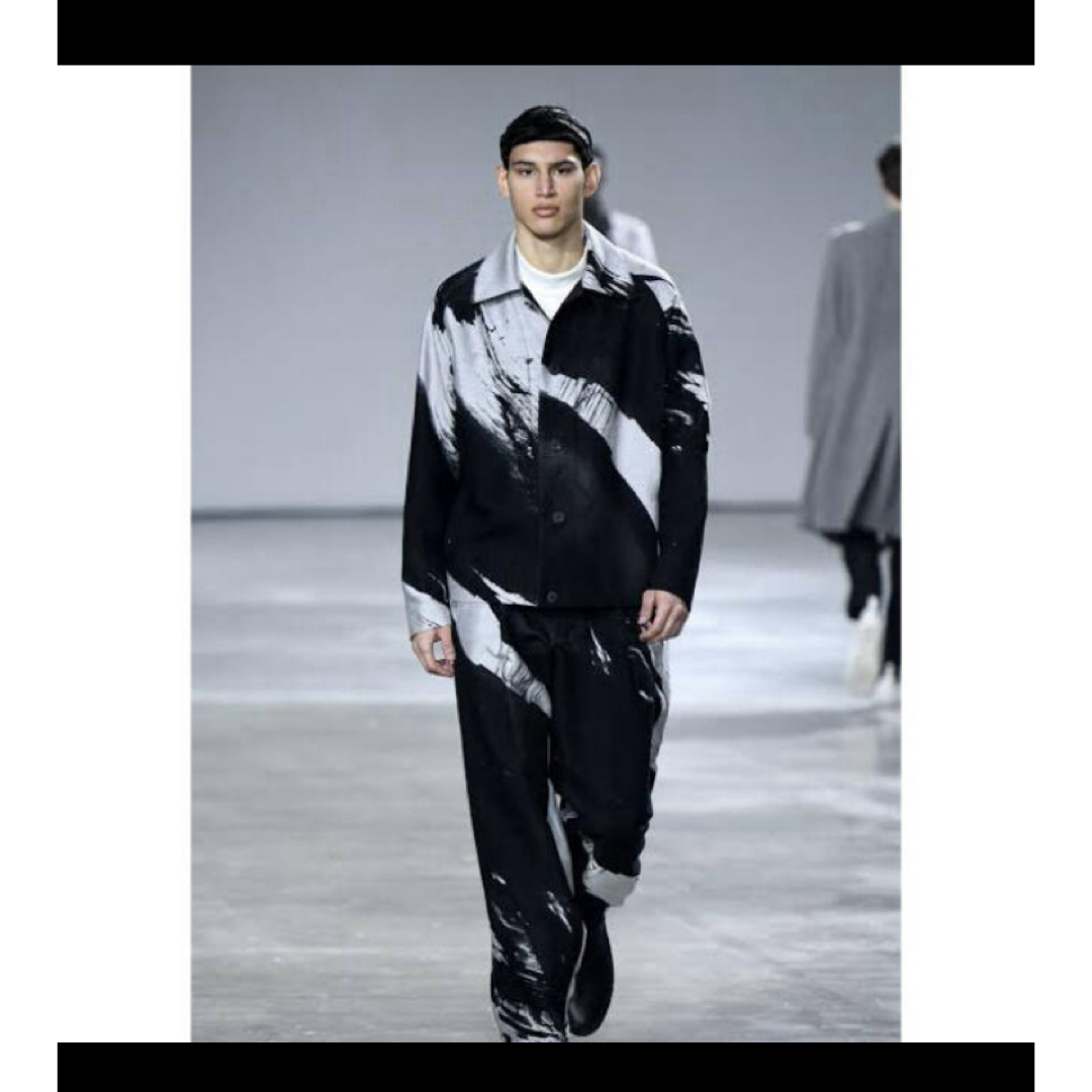ISSEY MIYAKE MEN イッセイミヤケメン 19AW 総柄比翼シャツ ISSEY MIYAKE MEN イッセイミヤケメン 19AW 総柄比翼シャツ