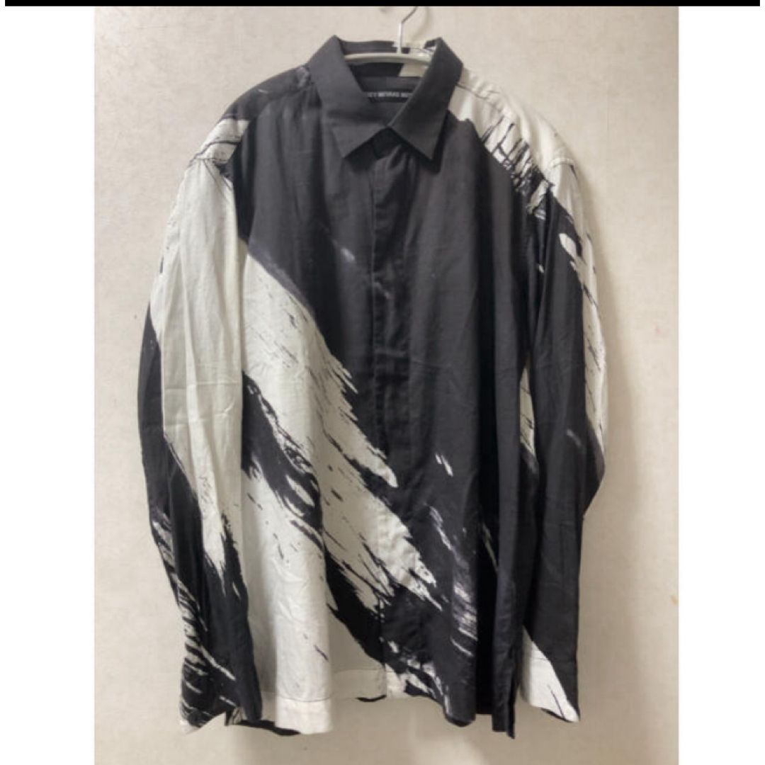 ISSEY MIYAKE MEN イッセイミヤケメン 19AW 総柄比翼シャツ ISSEY MIYAKE MEN イッセイミヤケメン 19AW 総柄比翼シャツ