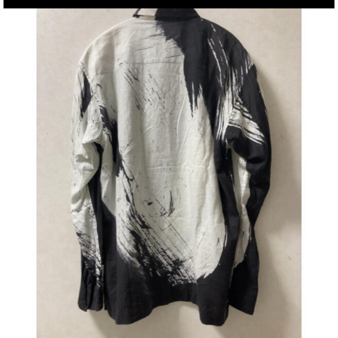 ISSEY MIYAKE MEN イッセイミヤケメン 19AW 総柄比翼シャツ ISSEY MIYAKE MEN イッセイミヤケメン 19AW 総柄比翼シャツ