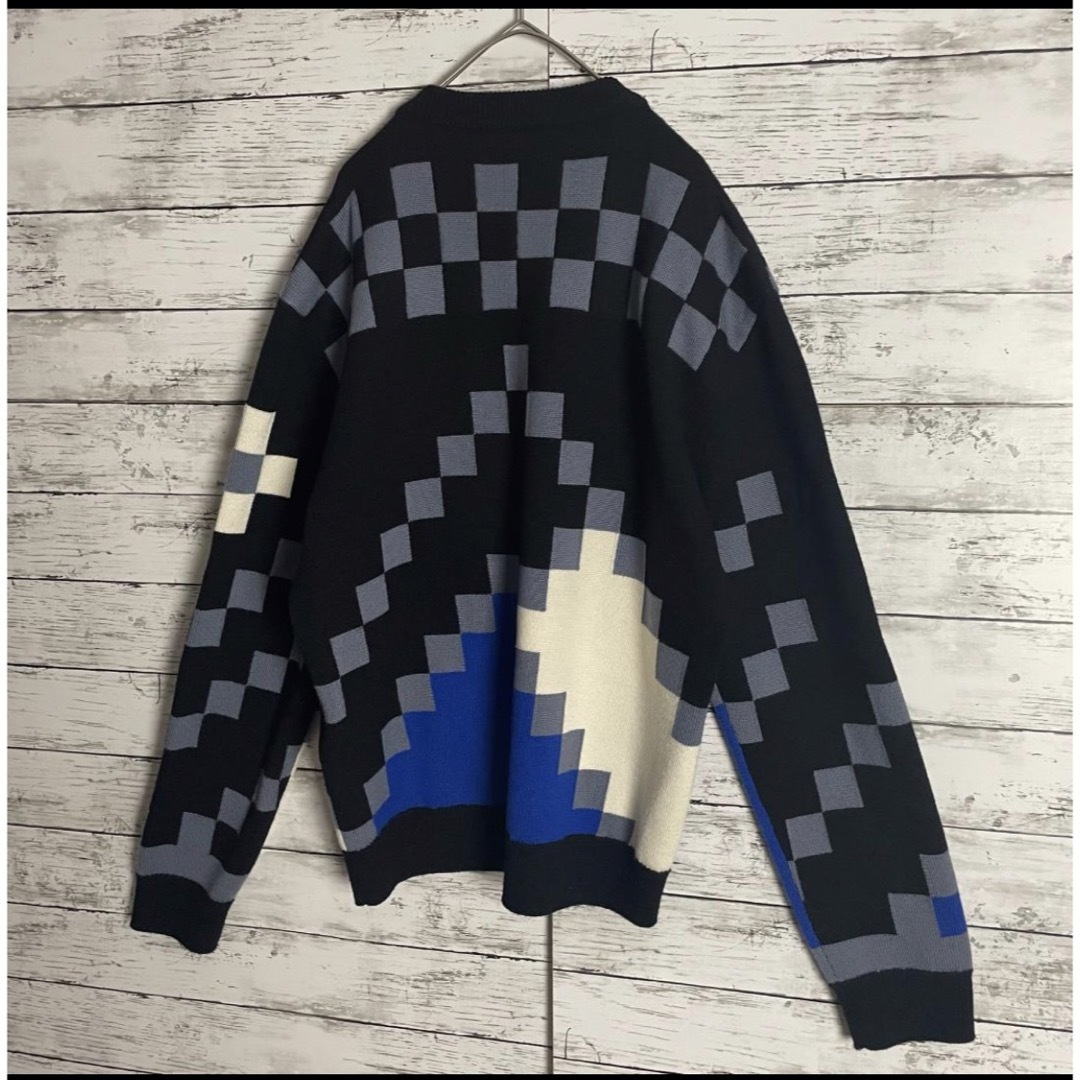 LOUIS VUITTON - 【最高級の逸品】 ルイヴィトン LV ロゴ ニット LOUIS VUITTON - 【最高級の逸品】 ルイヴィトン LV ロゴ ニット