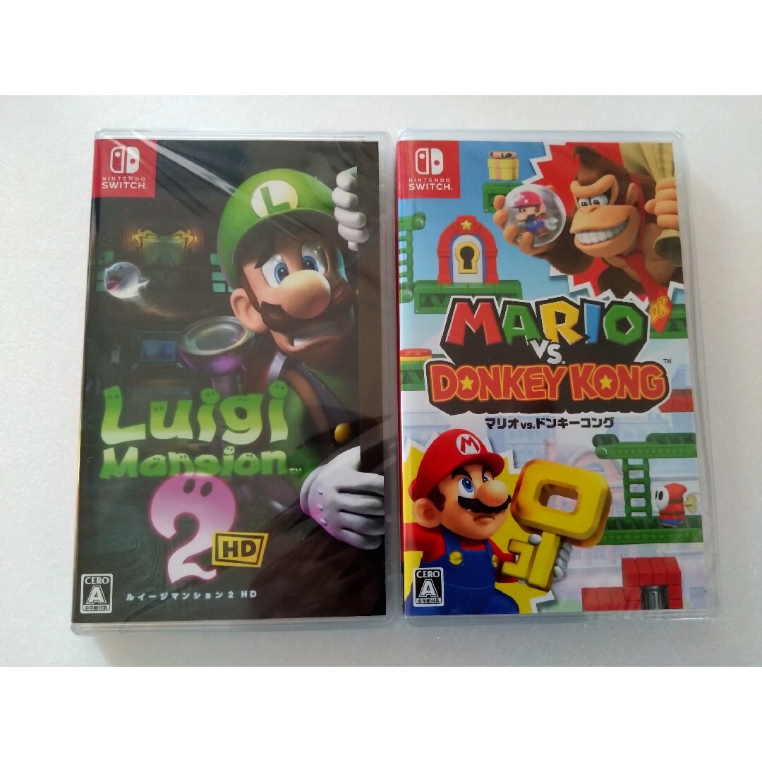 Switch『ルイージマンション2HD』&『マリオvs.ドンキー Switch『ルイージマンション2HD』&『マリオvs.ドンキー