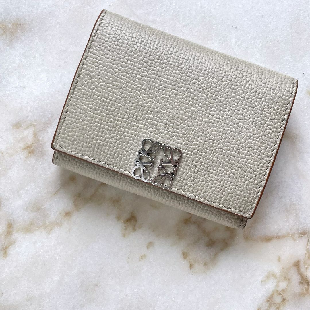 LOEWE ロエベ スモールトライフォールド コンパクト ミニ財布 LOEWE ロエベ スモールトライフォールド コンパクト ミニ財布