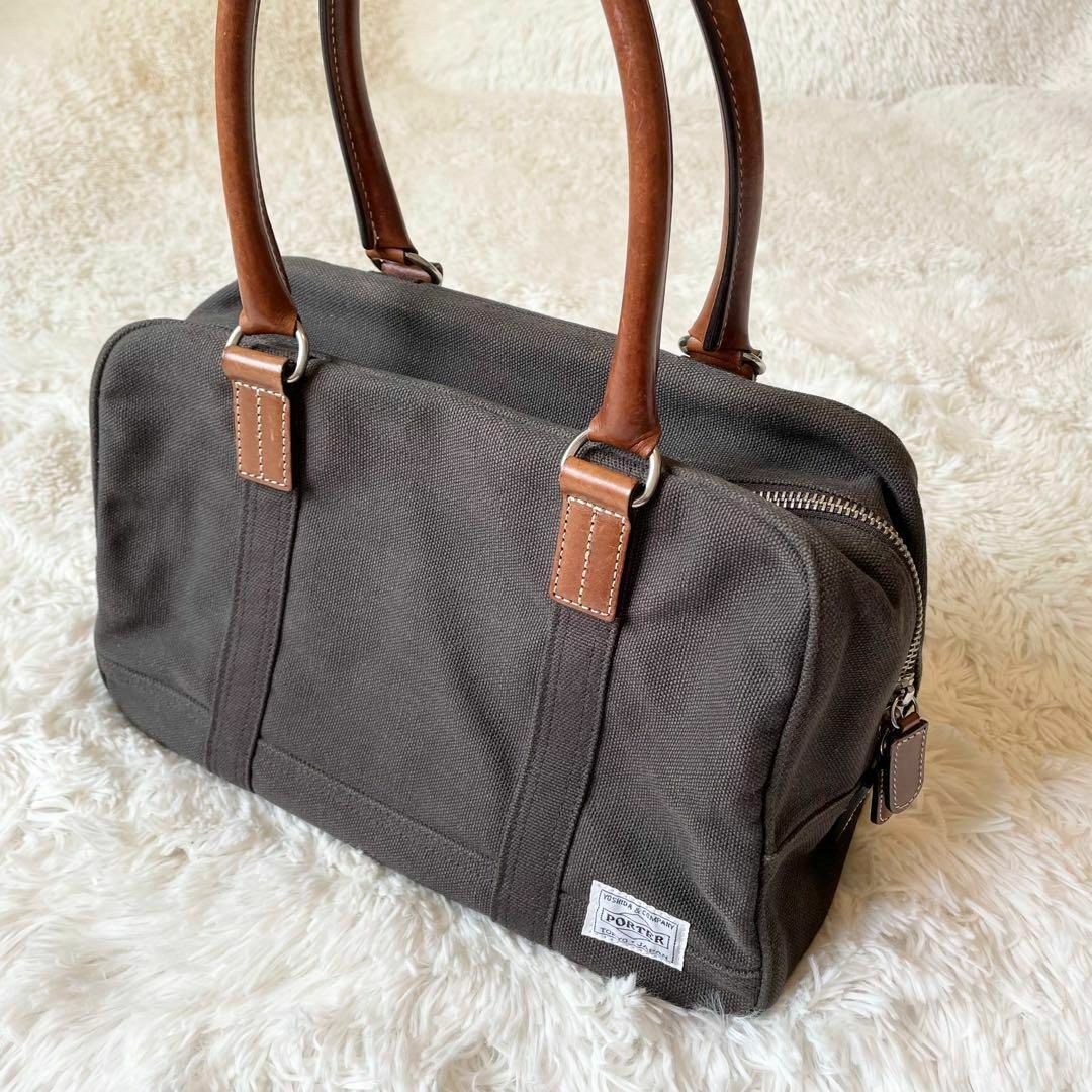 PORTER アルバム ポーター レザー ミニボストンバッグ ハンドバッグ PORTER アルバム ポーター レザー ミニボストンバッグ ハンドバッグ