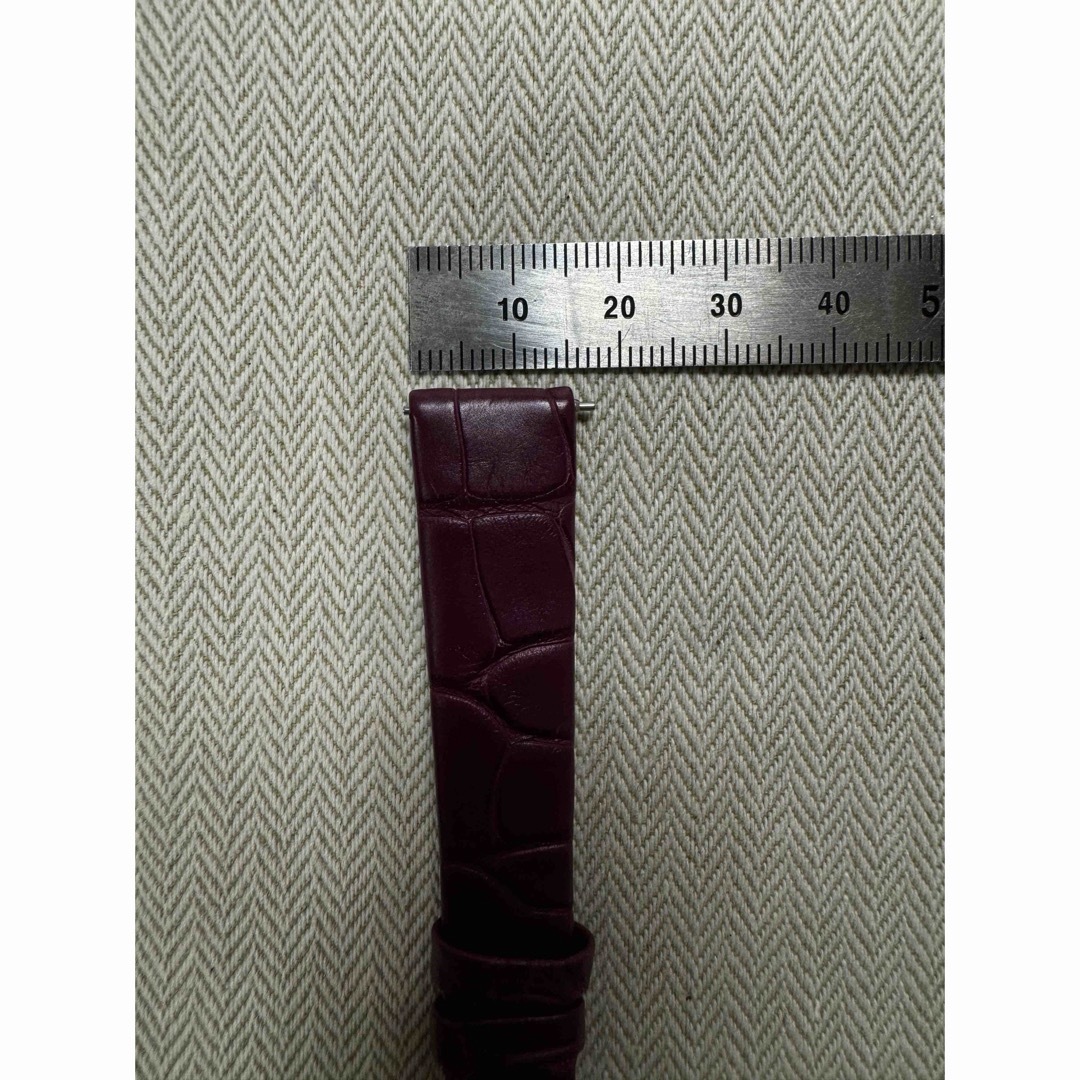 ブランパン 新品未使用品 純正 時計ベルト レザーベルト 紫色 ブランパン 新品未使用品 純正 時計ベルト レザーベルト 紫色