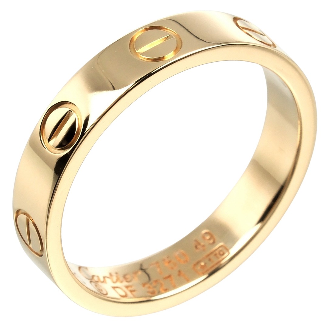 Cartier - 【CARTIER】カルティエ ミニラブ ウェディング K18イエローゴールド 9号 約3.57g レディース リング・指輪