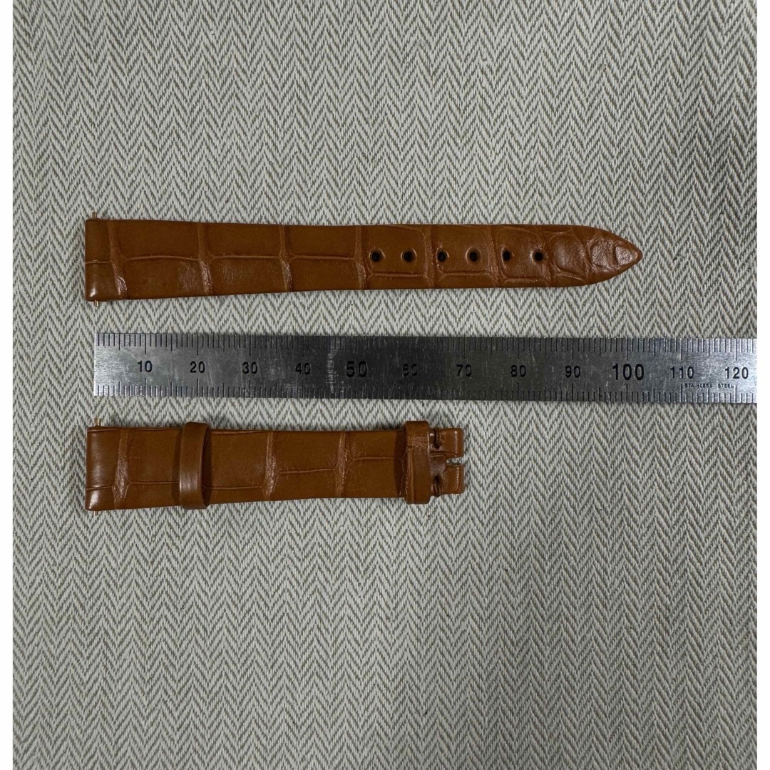 ブランパン 純正 時計ベルト 新品未使用品 アリゲーター 薄茶 ブランパン 純正 時計ベルト 新品未使用品 アリゲーター 薄茶