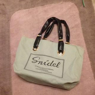 スナイデル(SNIDEL)のsnidel♡ミニエコバッグ(エコバッグ)