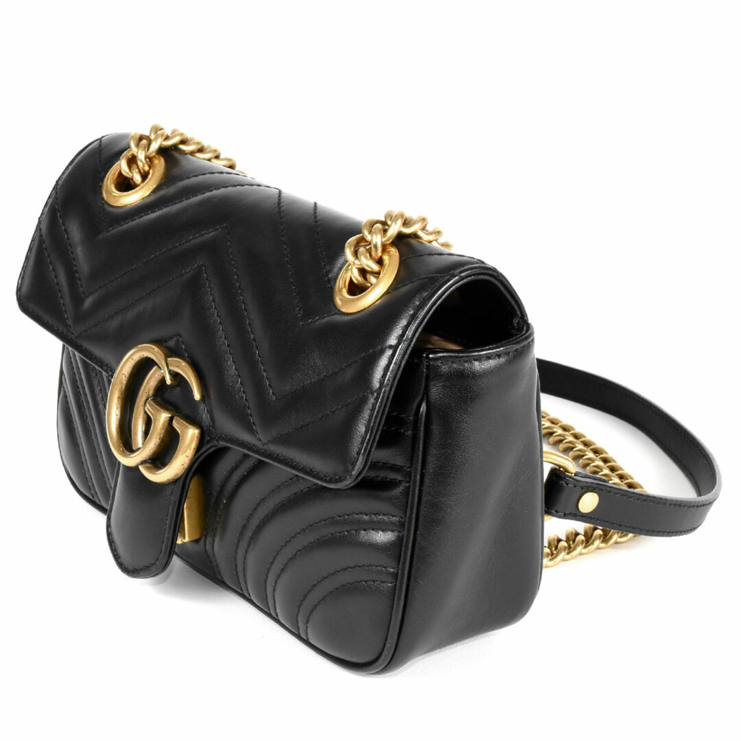 GUCCI グッチ GGマーモント ミニレザーバッグ GUCCI グッチ GGマーモント ミニレザーバッグ