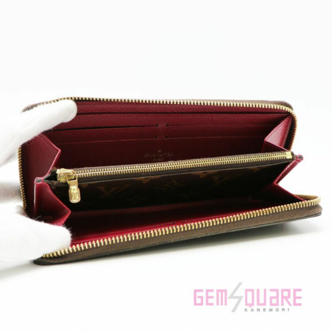 中古】LOUIS VUITTON ポルトフォイユ 美し クレマンス ラウンド 中古】LOUIS VUITTON ポルトフォイユ 美し クレマンス ラウンド
