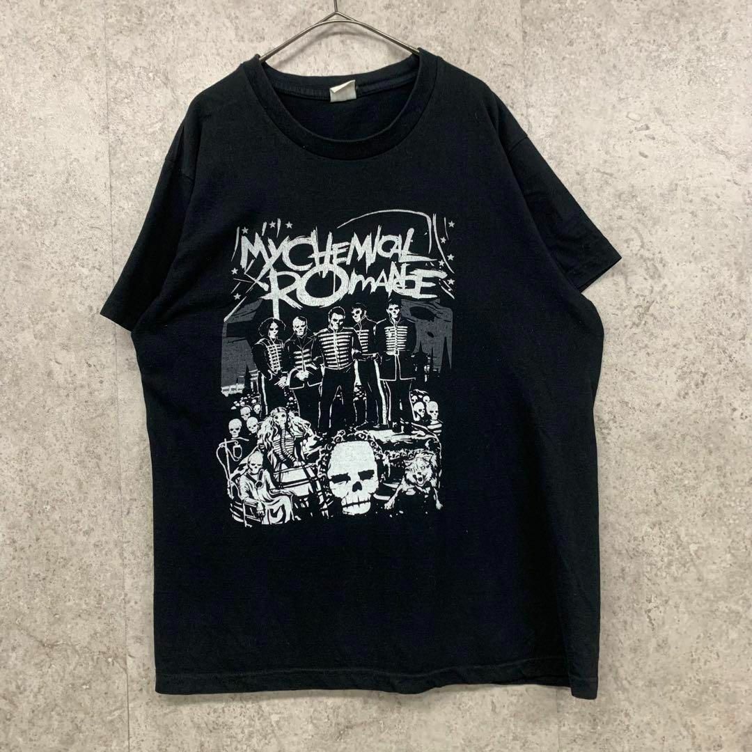 レア☆US輸入00s】マイケミカルロマンス バンドTシャツ メンズL レア☆US輸入00s】マイケミカルロマンス バンドTシャツ メンズL