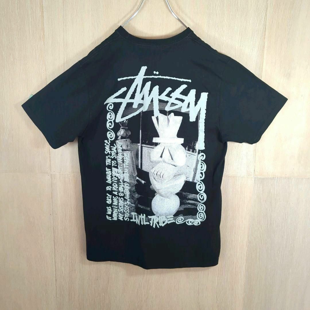 STUSSY - stussy プリントTシャツ ワンポイントロゴ STUSSY - stussy プリントTシャツ ワンポイントロゴ