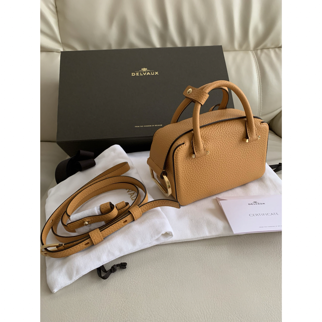DELVAUX - 新品箱付き デルヴォー DELVAUX クールボックスナノ DELVAUX - 新品箱付き デルヴォー DELVAUX クールボックスナノ