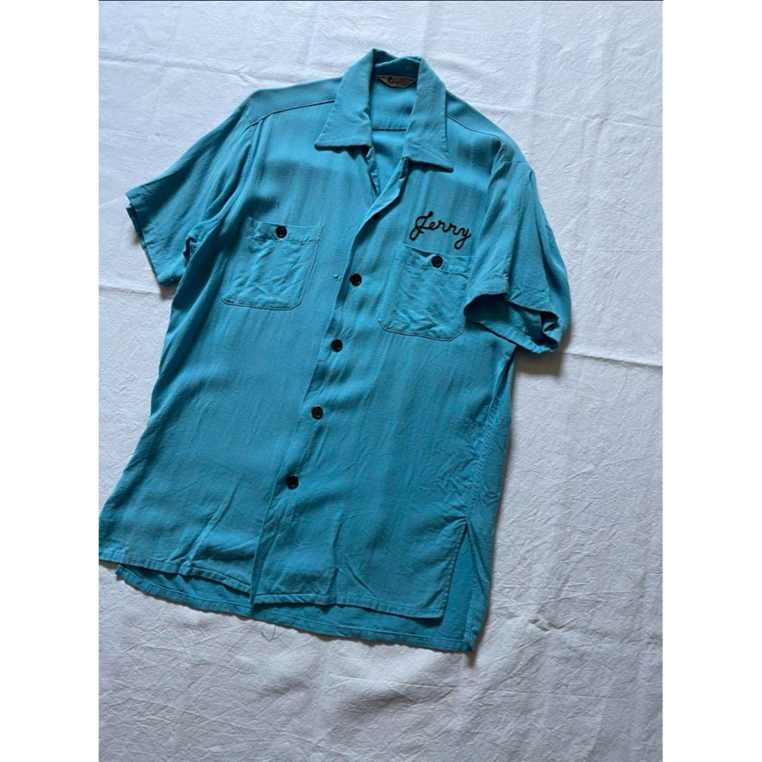 60s ヴィンテージ ボーリングシャツ レーヨン 60s ヴィンテージ ボーリングシャツ レーヨン
