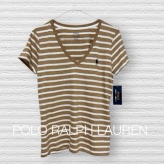 POLO RALPH LAUREN(Tシャツ(半袖/袖なし) ・ ベージュ系)の POLO RALPH LAUREN(Tシャツ(半袖/袖なし) ・ ベージュ系)の
