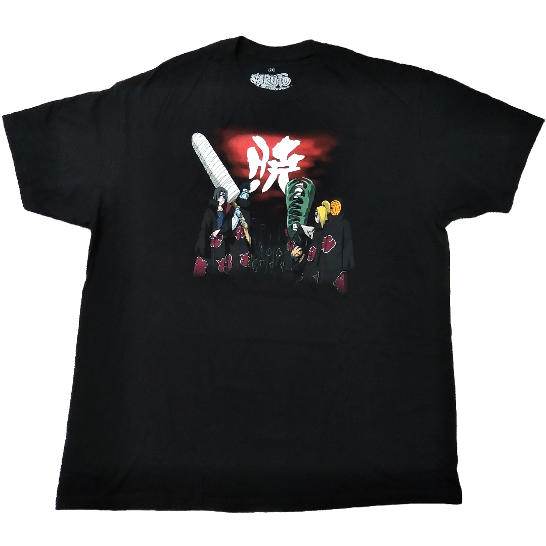 ナルト Tシャツ 2Xサイズ 黒 暁 naruto 海外オフィシャル *の ナルト Tシャツ 2Xサイズ 黒 暁 naruto 海外オフィシャル *の