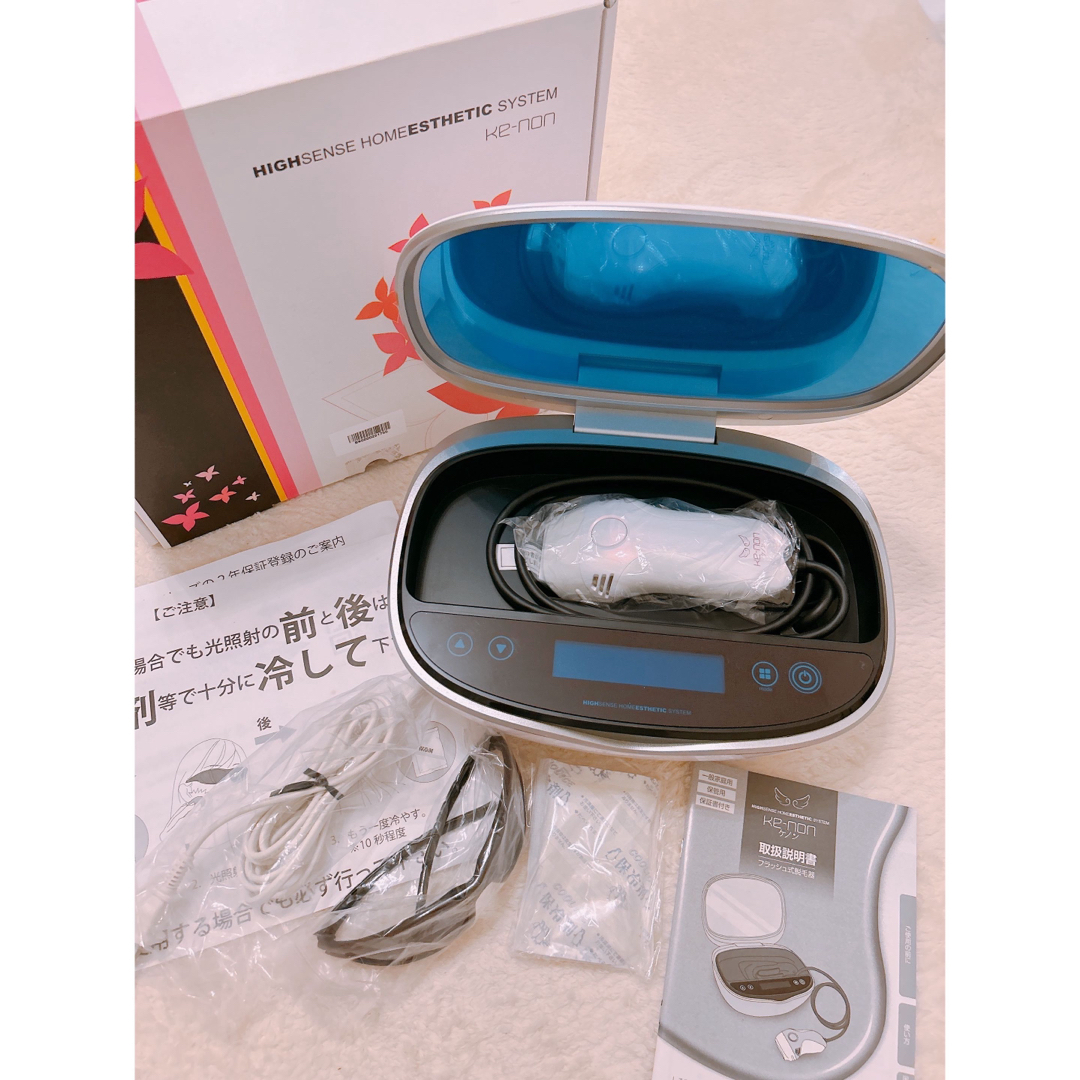 ケノン フラッシュ式脱毛器 Ver7.1 - 脱毛、除毛 ケノン フラッシュ式脱毛器 Ver7.1 - 脱毛、除毛