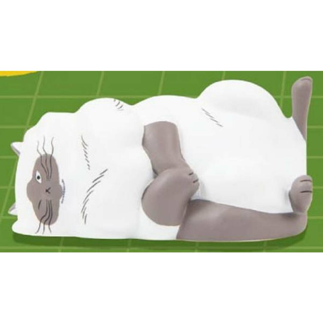 【シャム猫】直角猫 マスコットフィギュア エンタメ/ホビーのアニメグッズ(その他)の商品写真