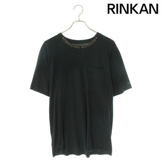 クロムハーツ(Chrome Hearts)のクロムハーツ  CH T-SHRT/1 ネックロゴプリントTシャツ メンズ L(Tシャツ/カットソー(半袖/袖なし))