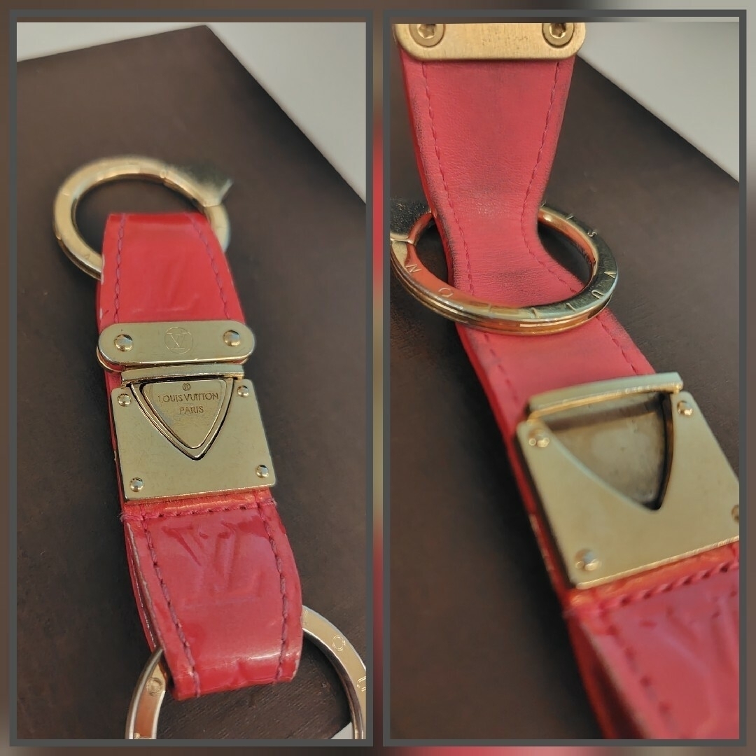 LOUIS VUITTON】ルイ・ヴィトン ポルト クレ ヴァレ Wキーリング LOUIS VUITTON】ルイ・ヴィトン ポルト クレ ヴァレ Wキーリング